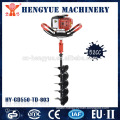 hand post hole earth auger hand wood cutting machine ground drill